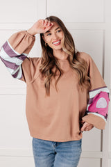 Nueva y mejorada blusa de patchwork floral