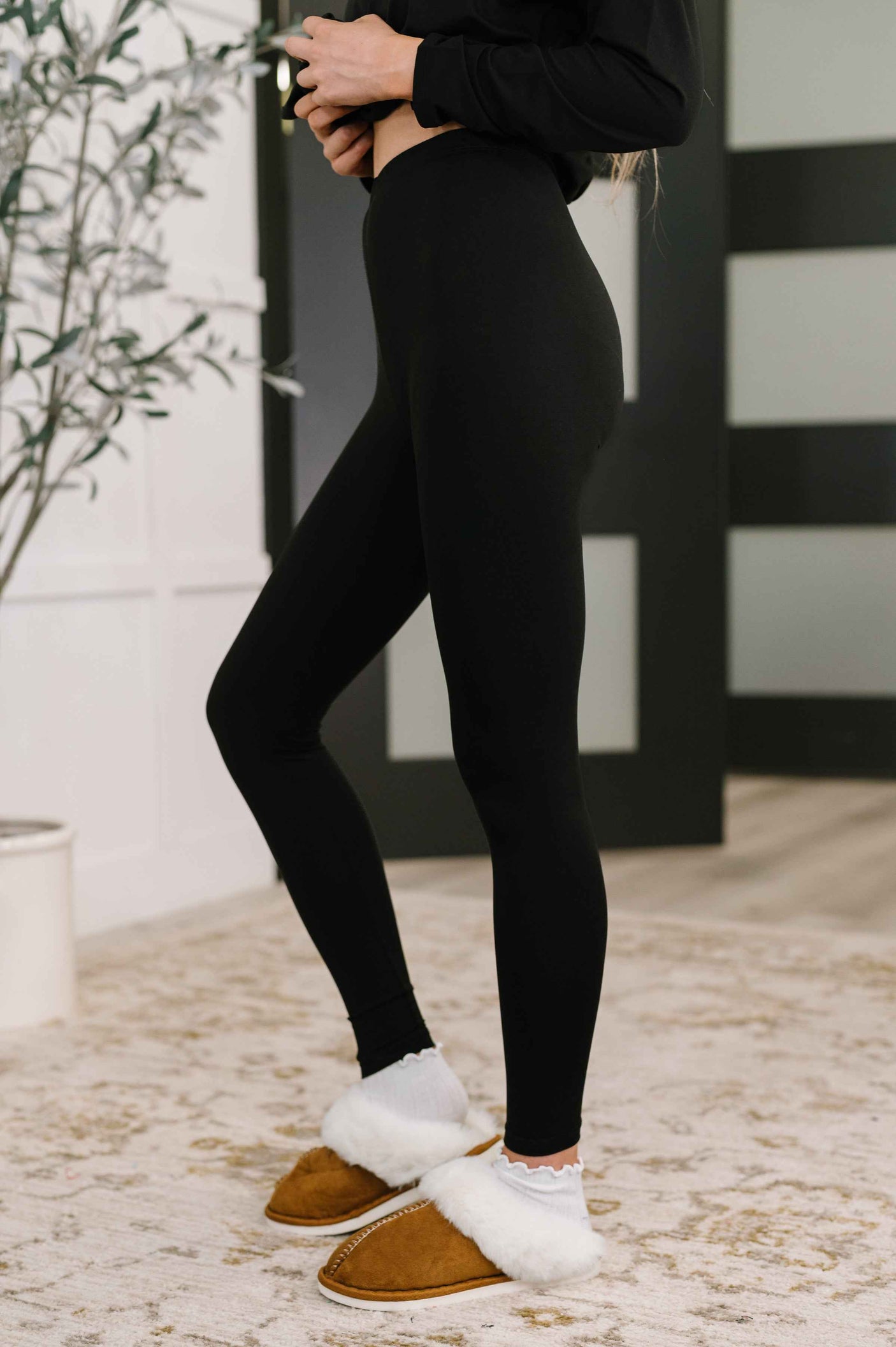 Next to Nothing Top and Bottom Set in Black