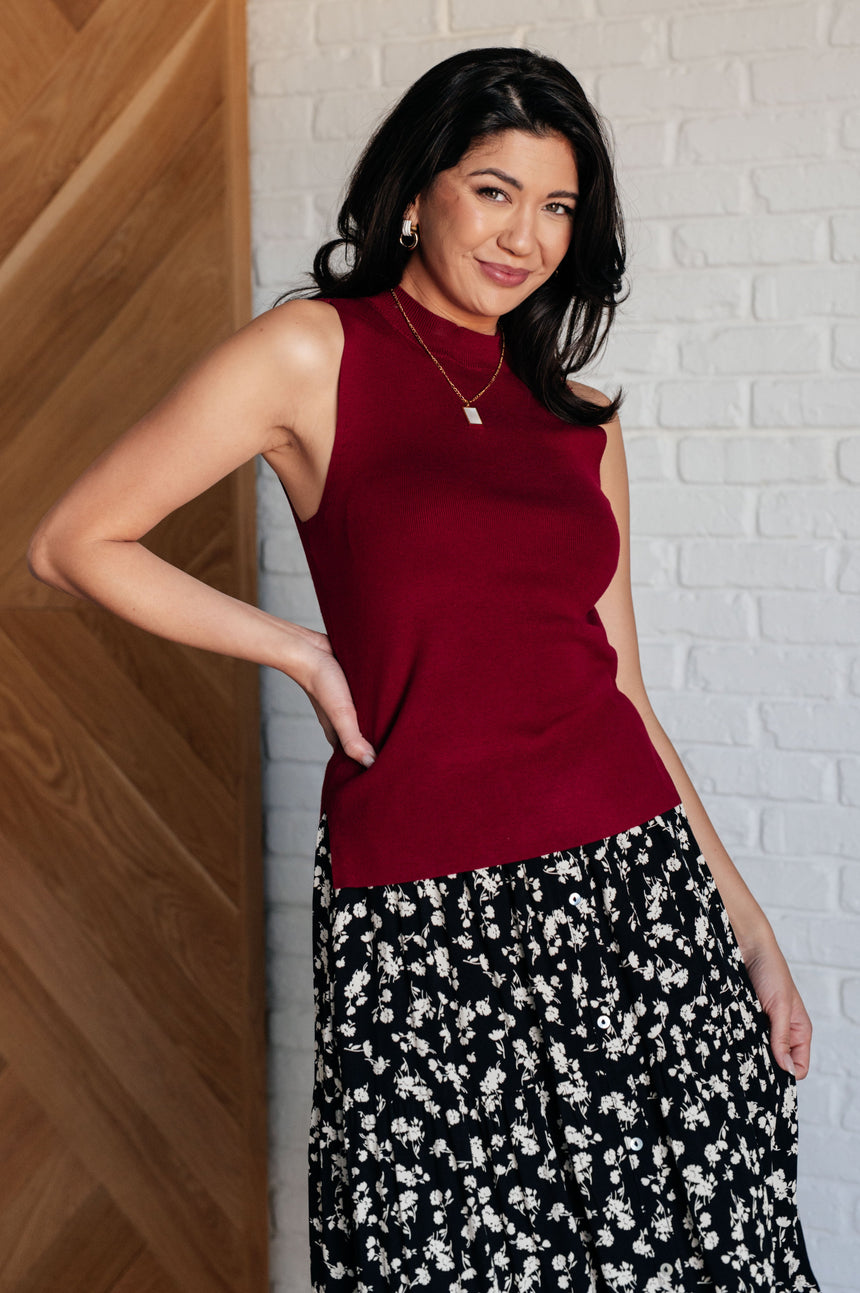 No Excuses Mock Neck Tank - Liarian Unlimited Boutique