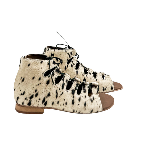 Sandalias Nola en blanco y negro