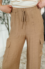 Pantalones cargo de pierna recta Off Duty en color tostado