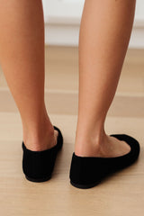 On Your Toes Ballet Flats in Black - Liarian Unlimited Boutique