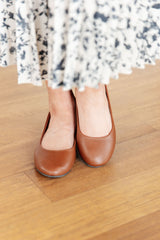 On Your Toes Ballet Flats in Camel - Liarian Unlimited Boutique