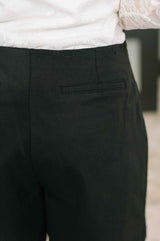 Only Pair Faux Wrap Skort in Black