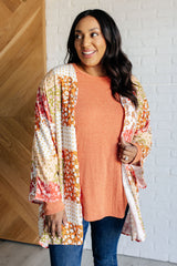 Kimono floral mixto Patchwork of Feelings