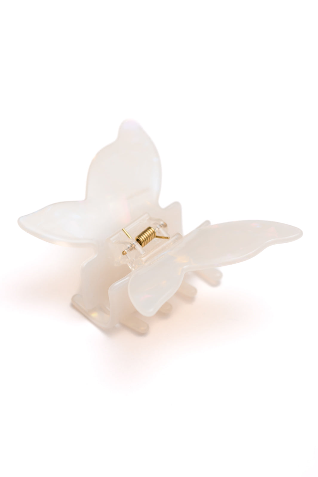 Juego de 3 clips de perla y mármol