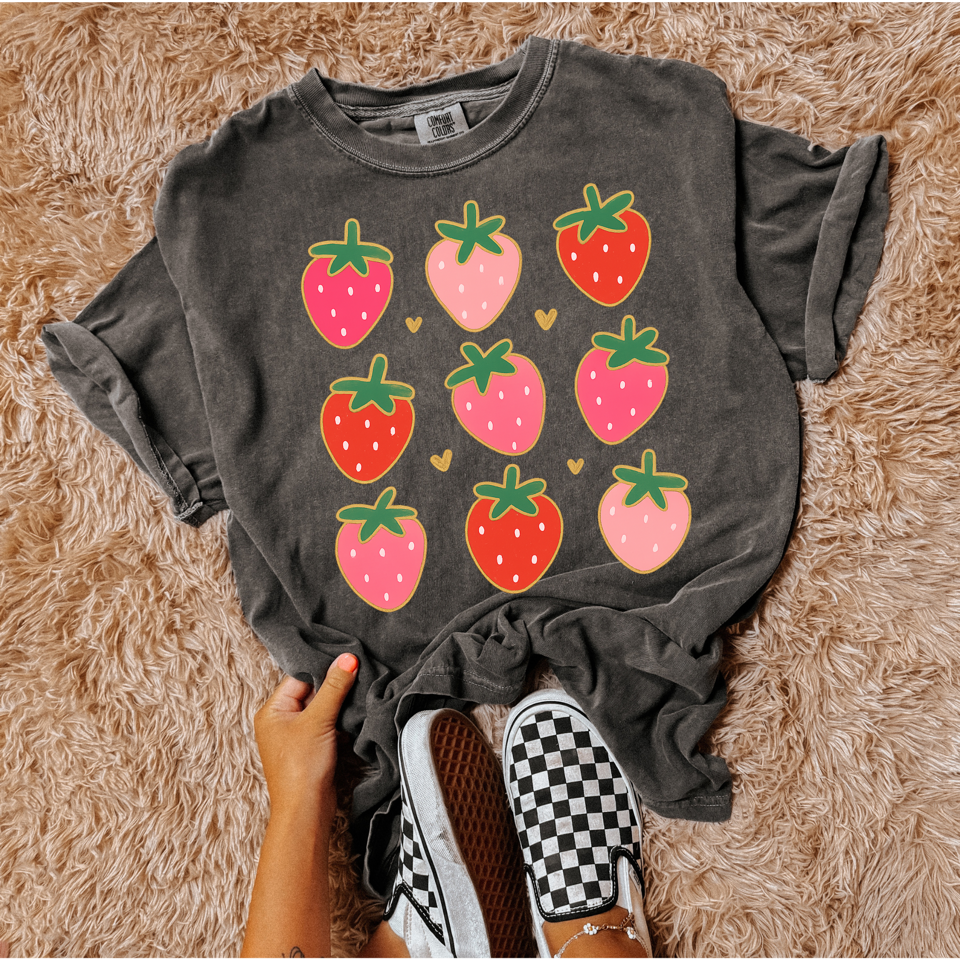 Camiseta gráfica ¡Fresas!