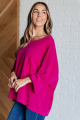 Blusa de chenilla Pink Thoughts