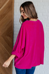 Blusa de chenilla Pink Thoughts
