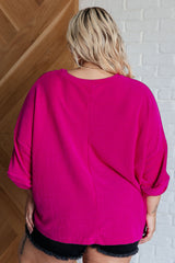 Blusa de chenilla Pink Thoughts