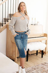 Always Be There Cargo Denim Skirt - Liarian Unlimited Boutique