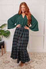 Blusa con cuello en V Climb On