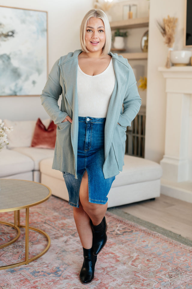 Please Proceed Hooded Cardigan - Liarian Unlimited Boutique
