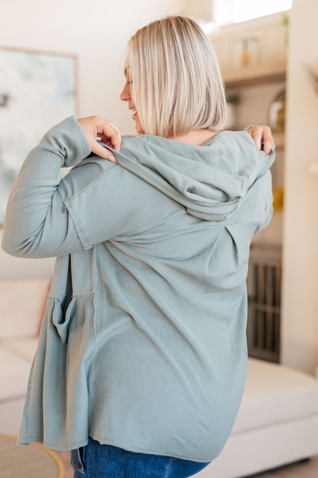Please Proceed Hooded Cardigan - Liarian Unlimited Boutique