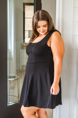 Polo Match Square Neck Dress - Liarian Unlimited Boutique