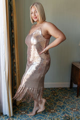 Posh Panache Sequin Slip Dress - Liarian Unlimited Boutique