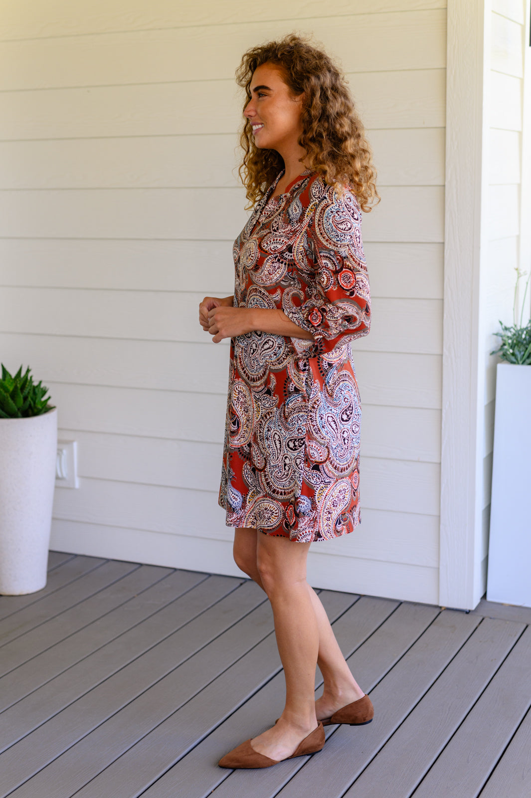 ¿Por qué exactamente un vestido Paisley?