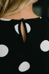 Pristine Condition Top and Bottom Polka Dot Set