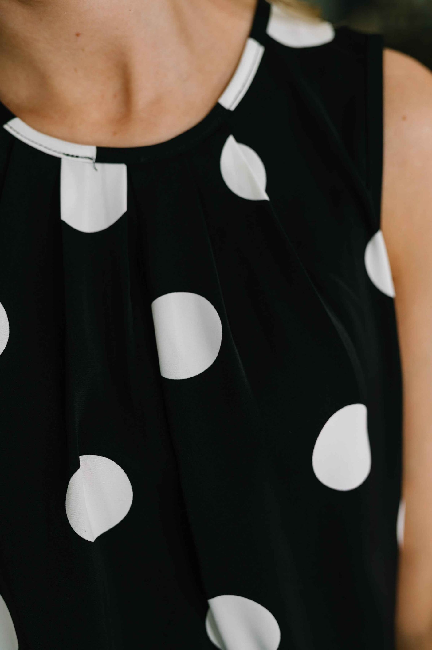Pristine Condition Top and Bottom Polka Dot Set