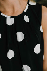 Pristine Condition Top and Bottom Polka Dot Set