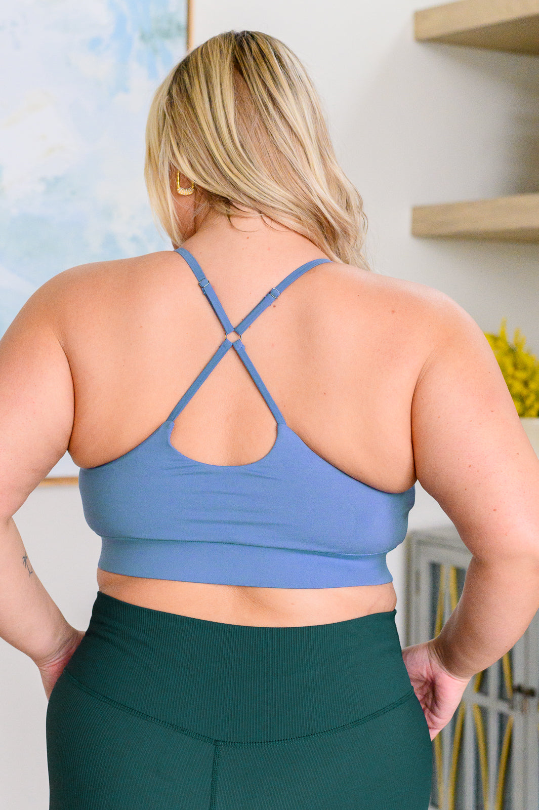 Pump Up the Jam Tank en morado peri