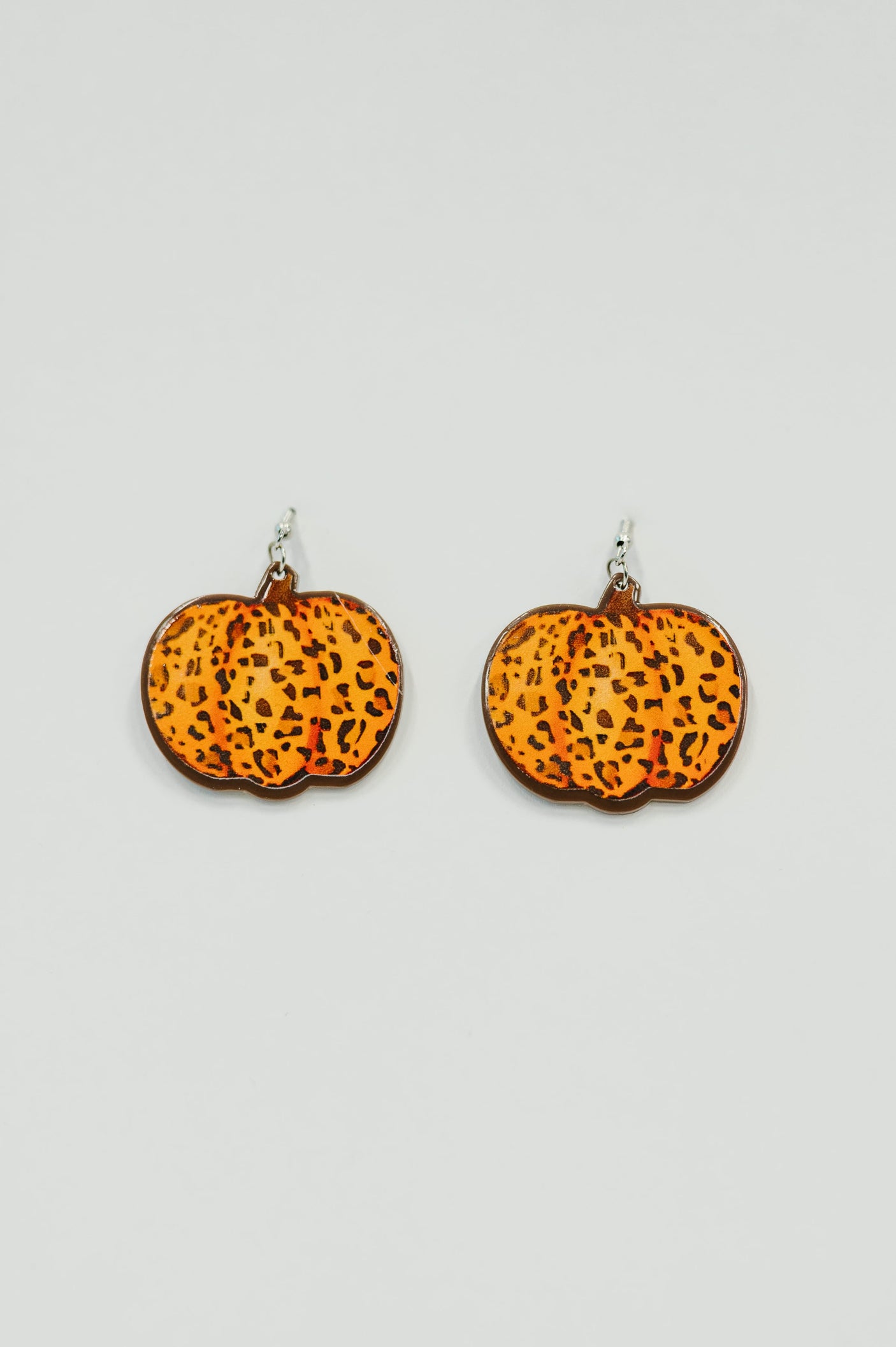 Pendientes de calabaza naranja
