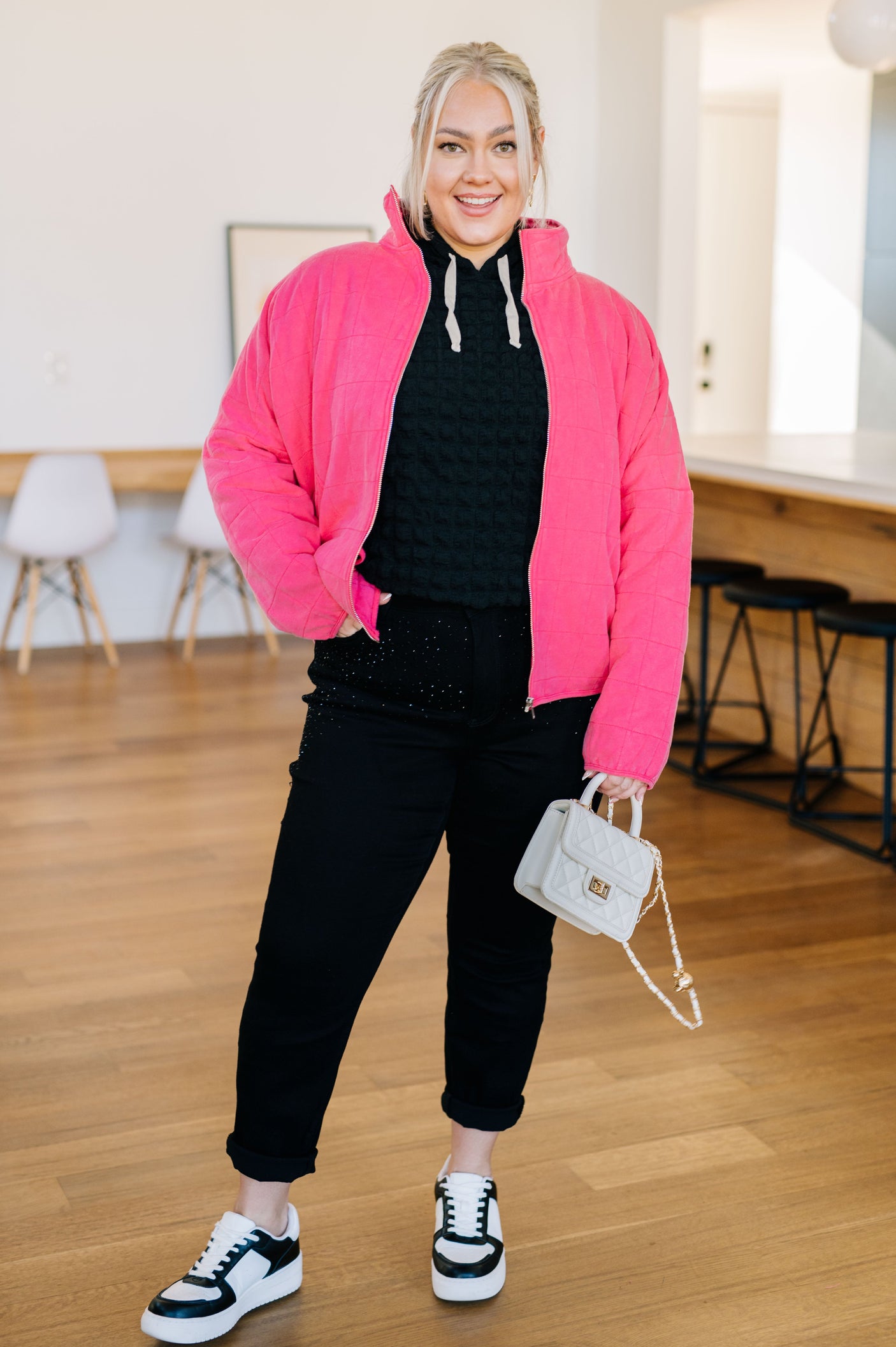 Chaqueta acolchada y cubierta