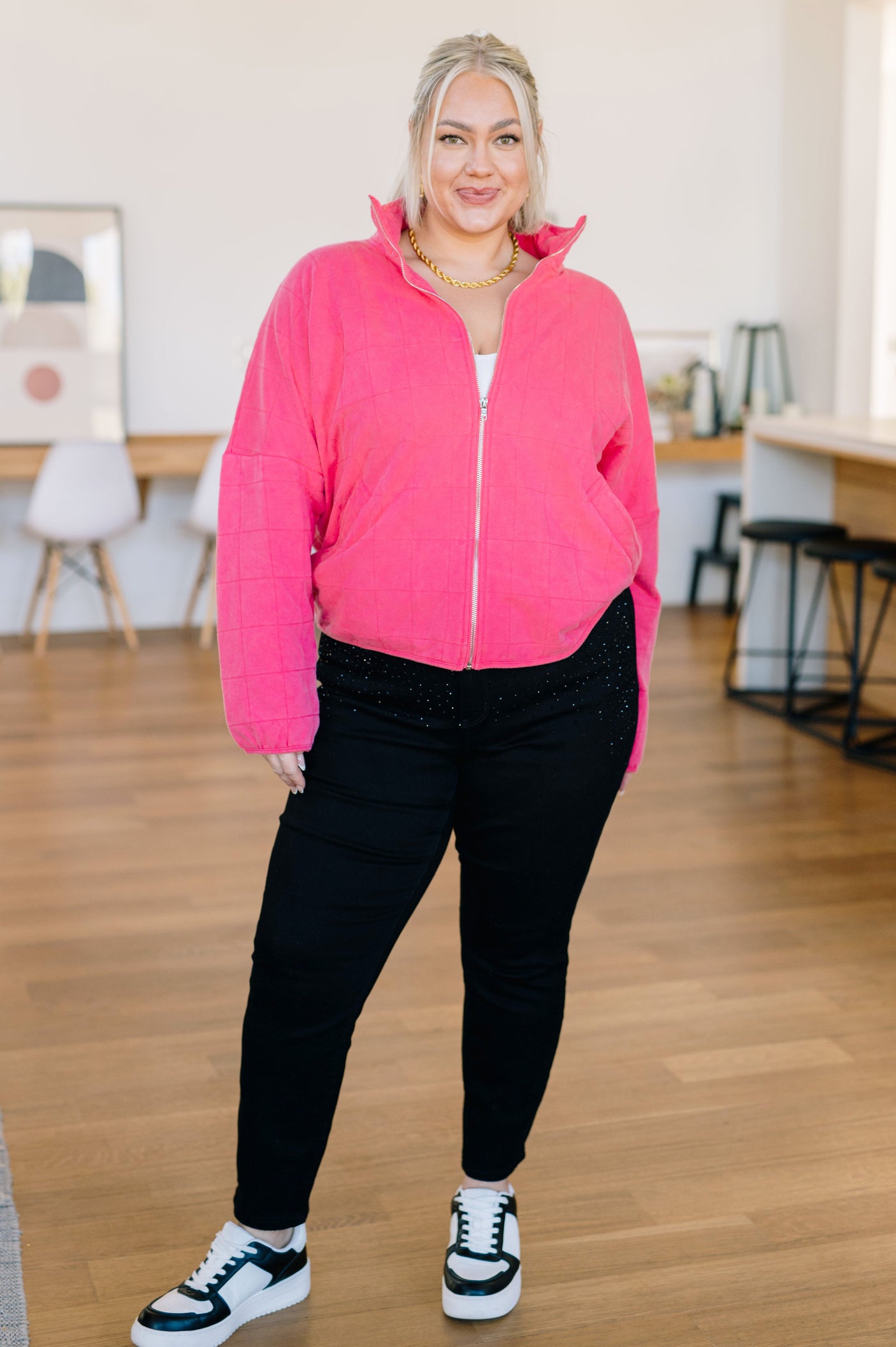 Chaqueta acolchada y cubierta