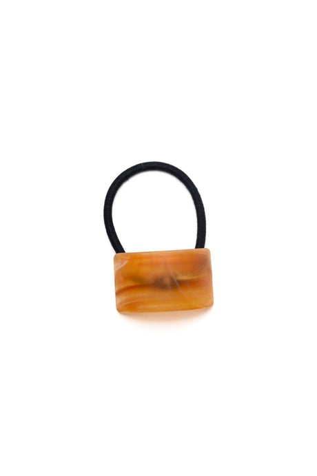 Rectangle Cuff Hair Tie Elastic in Amber - Liarian Unlimited Boutique