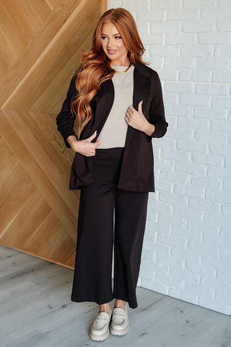 Magic 3/4 Blazer in Chocolate - Liarian Unlimited Boutique