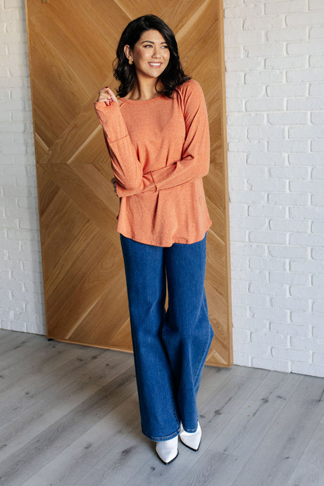 Blusa de manga larga con encanto rústico