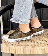 Shalomar Sneaker in Camo - Liarian Unlimited Boutique