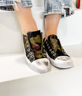 Shalomar Sneaker in Camo - Liarian Unlimited Boutique