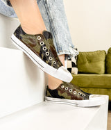 Shalomar Sneaker in Camo - Liarian Unlimited Boutique
