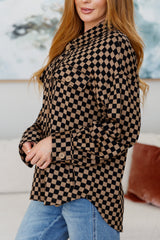 Chaqueta a cuadros Safe Secrets