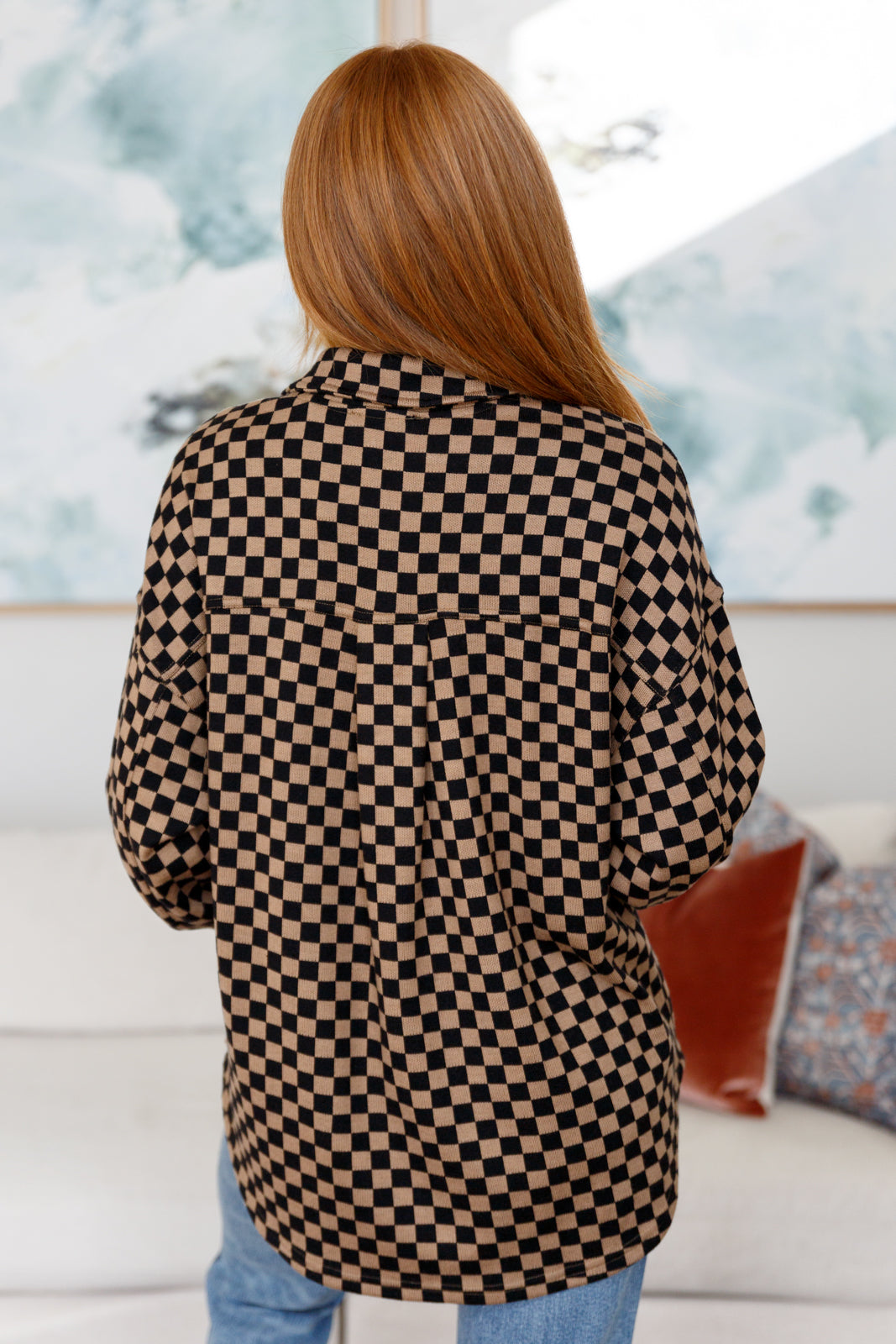 Chaqueta a cuadros Safe Secrets