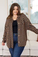 Chaqueta a cuadros Safe Secrets