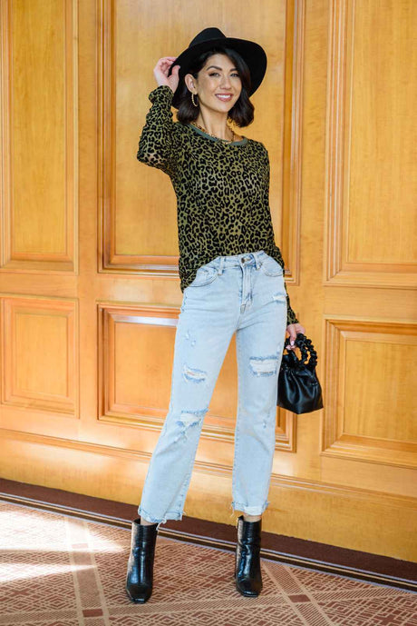 Sass Of It All Animal Print Top - Liarian Unlimited Boutique