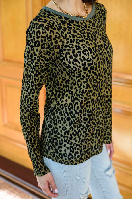 Sass Of It All Animal Print Top - Liarian Unlimited Boutique