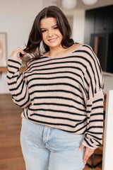 Self Assured Striped Sweater