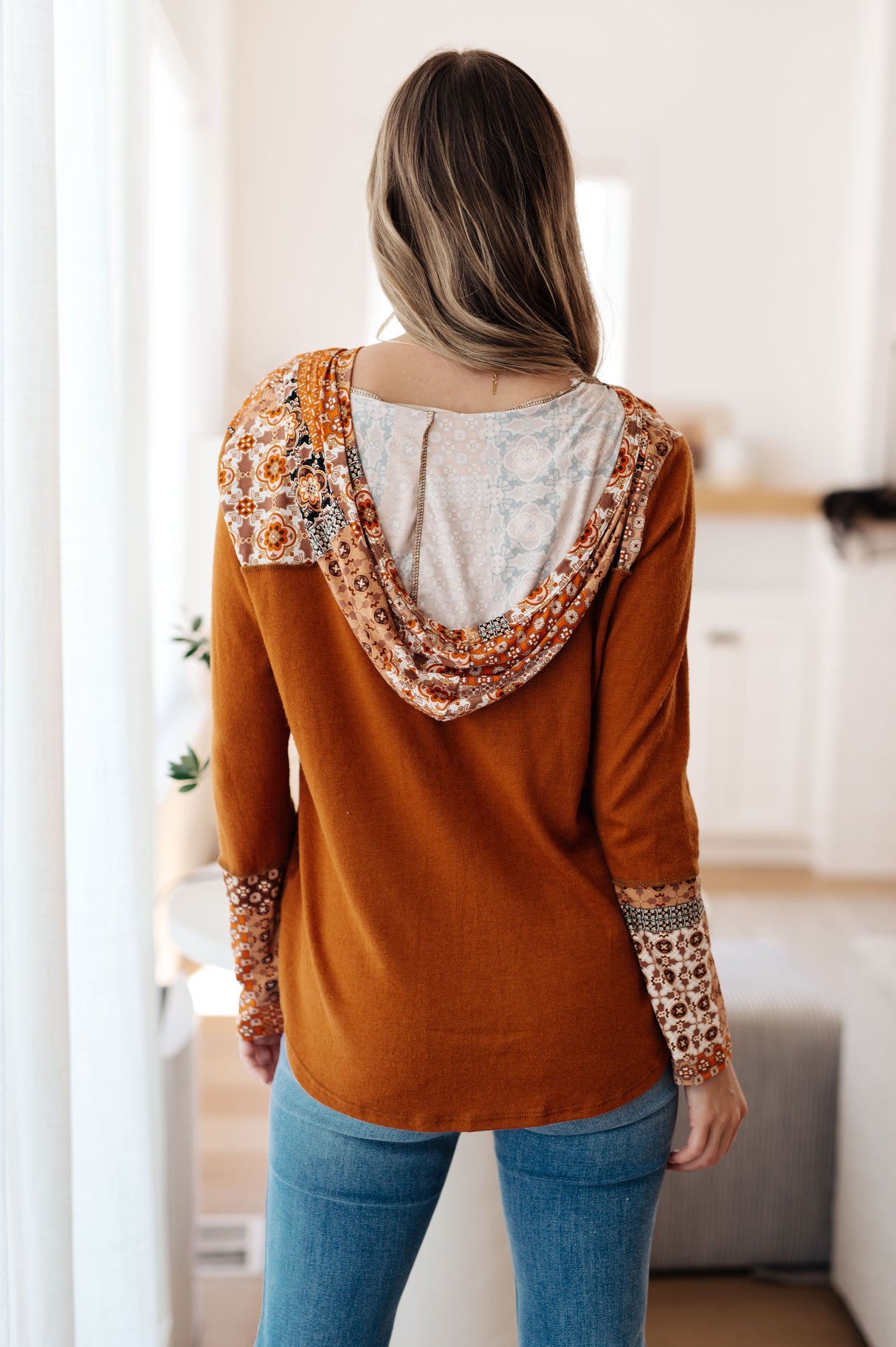 Sudadera con capucha y estampado mixto Sipping Iced Tea