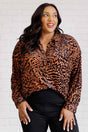 So Fierce Animal Print Blouse