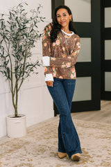 Alguien en quien apoyarse. Top acanalado de cable.