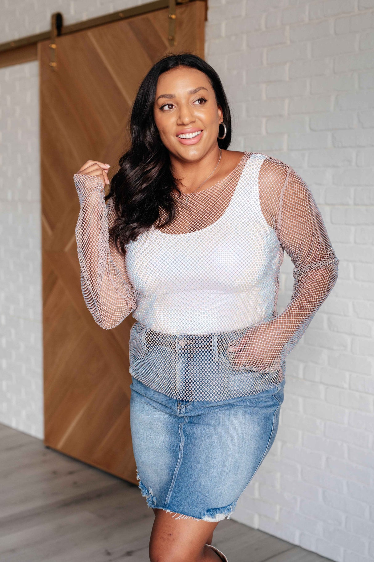 Something to Love Mesh Top - Liarian Unlimited Boutique