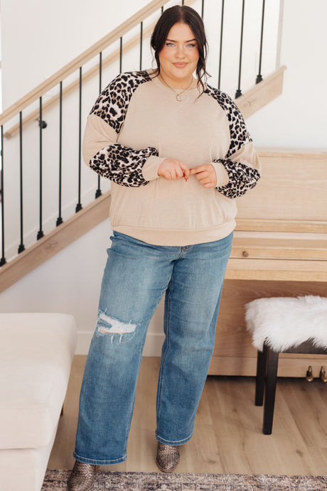 Sometime Safari Animal Print Top - Liarian Unlimited Boutique