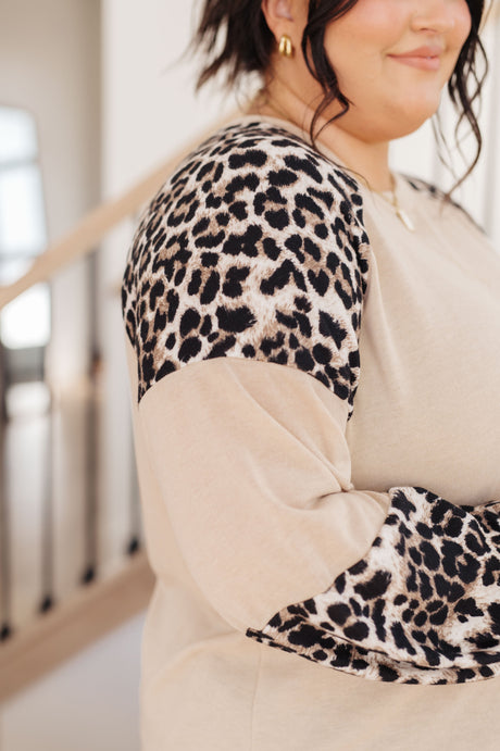 Sometime Safari Animal Print Top - Liarian Unlimited Boutique