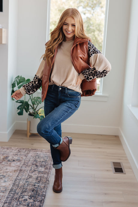 Sometime Safari Animal Print Top - Liarian Unlimited Boutique