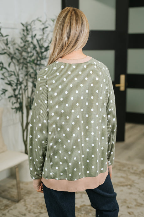 Speaks for Itself Textured Relaxed Pullover
