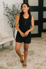 Spontaneous Outing Henley Romper