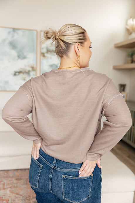 Jersey con cuello de pico Spring In My Step